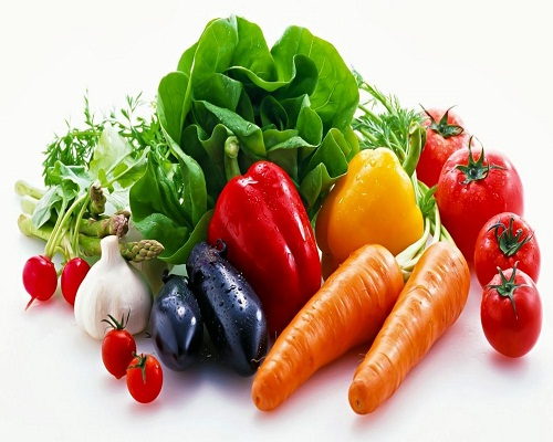 Sử dụng nhiều rau củ quả